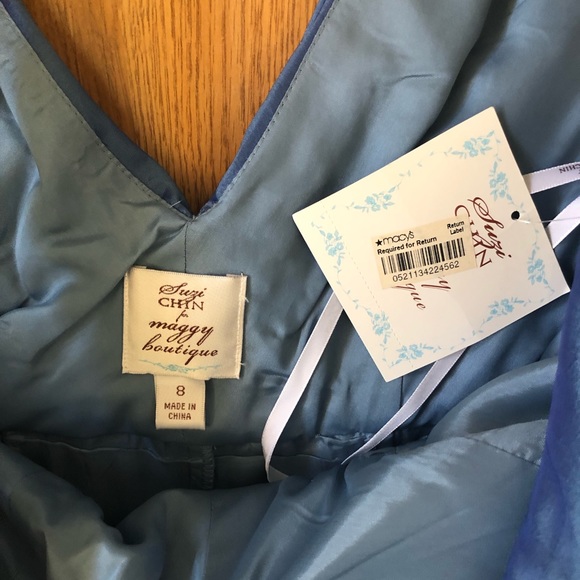 Shimmery Blue Cocktail NWT - Picture 5 of 6